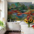 Floral Path Mural Wallpaper - room preview 02