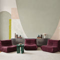 Graybird Mural Wallpaper - room preview 02