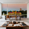 Ferril Lake Sunrise Mural Wallpaper - room preview 02