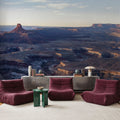 Crimson Buttes of Monument Valley Wide Mural Wallpaper - room preview 02
