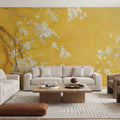 White Cherry Blossoms I Mural Wallpaper - room preview 02