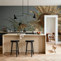 Sunflower Mural Wallpaper - room preview 02