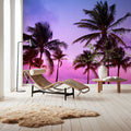 Palm Trees in Miami South Beach Mural Wallpaper - room preview 02