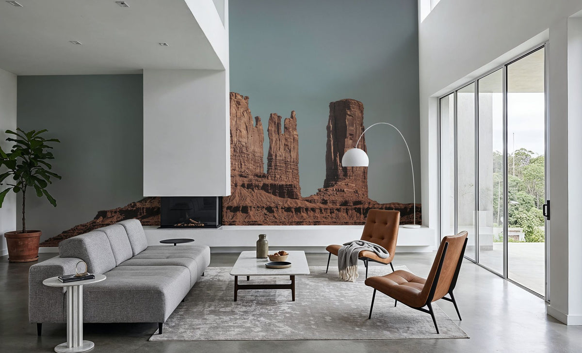 Monument Valley Snap Mural Wallpaper - room preview 02