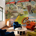 Greetings From Bridgeport Mural Wallpaper - room preview 02