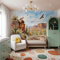 Sonoman Hunter - Watercolor Landscapes Series Mural Wallpaper - room preview 02