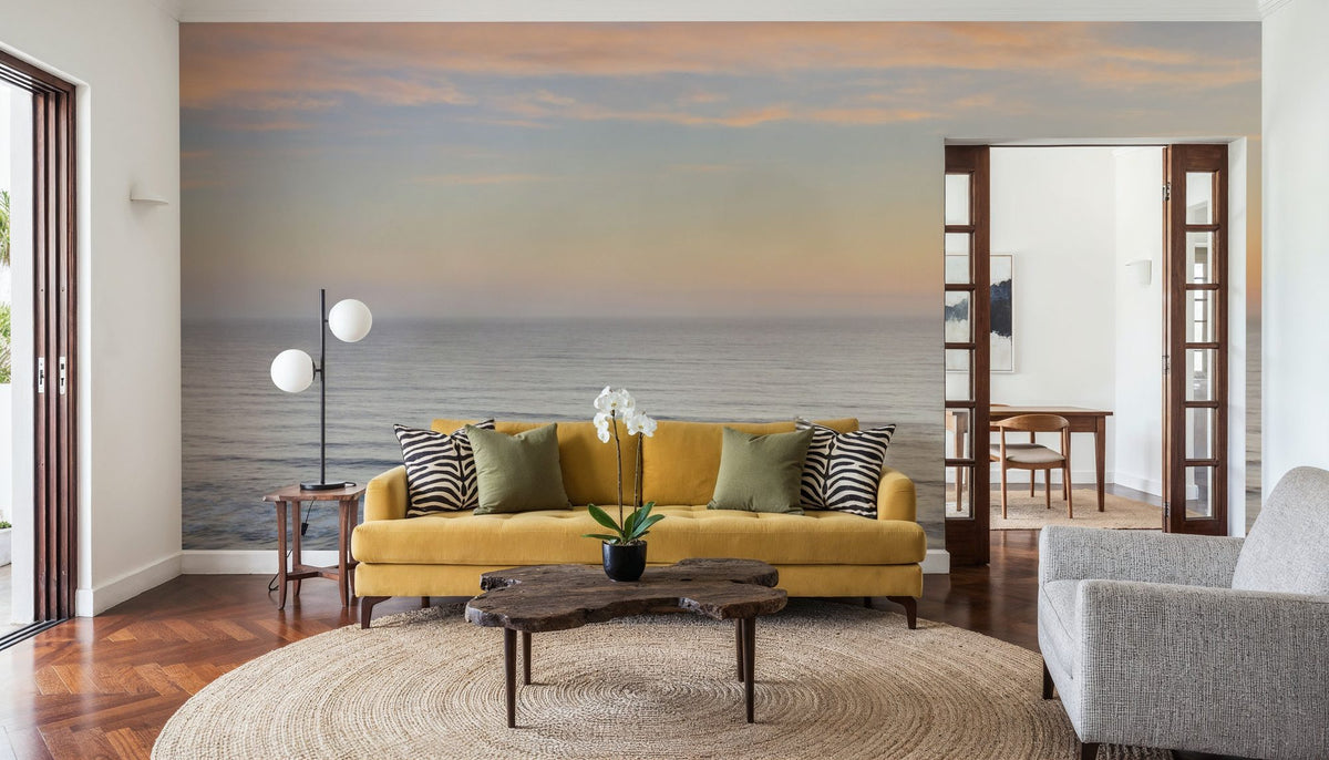 Sunset on Redwoods Coast I Mural Wallpaper - room preview 02