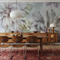 Focus on the Dahlia Mural Wallpaper - room preview 02
