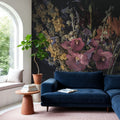 Summer Field Flow Flowers Mural Wallpaper - room preview 02