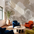 Tropical Crown, Desert Mural Wallpaper - room preview 02