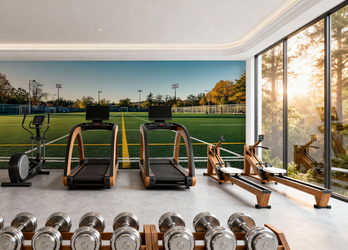 Lacrosse Ready Mural Wallpaper - room preview 02