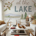 Lake Retreat IX Mural Wallpaper - room preview 02