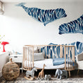 Three Whales Mural Wallpaper - room preview 02