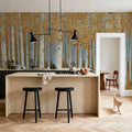 Bright Forest I Mural Wallpaper - room preview 02