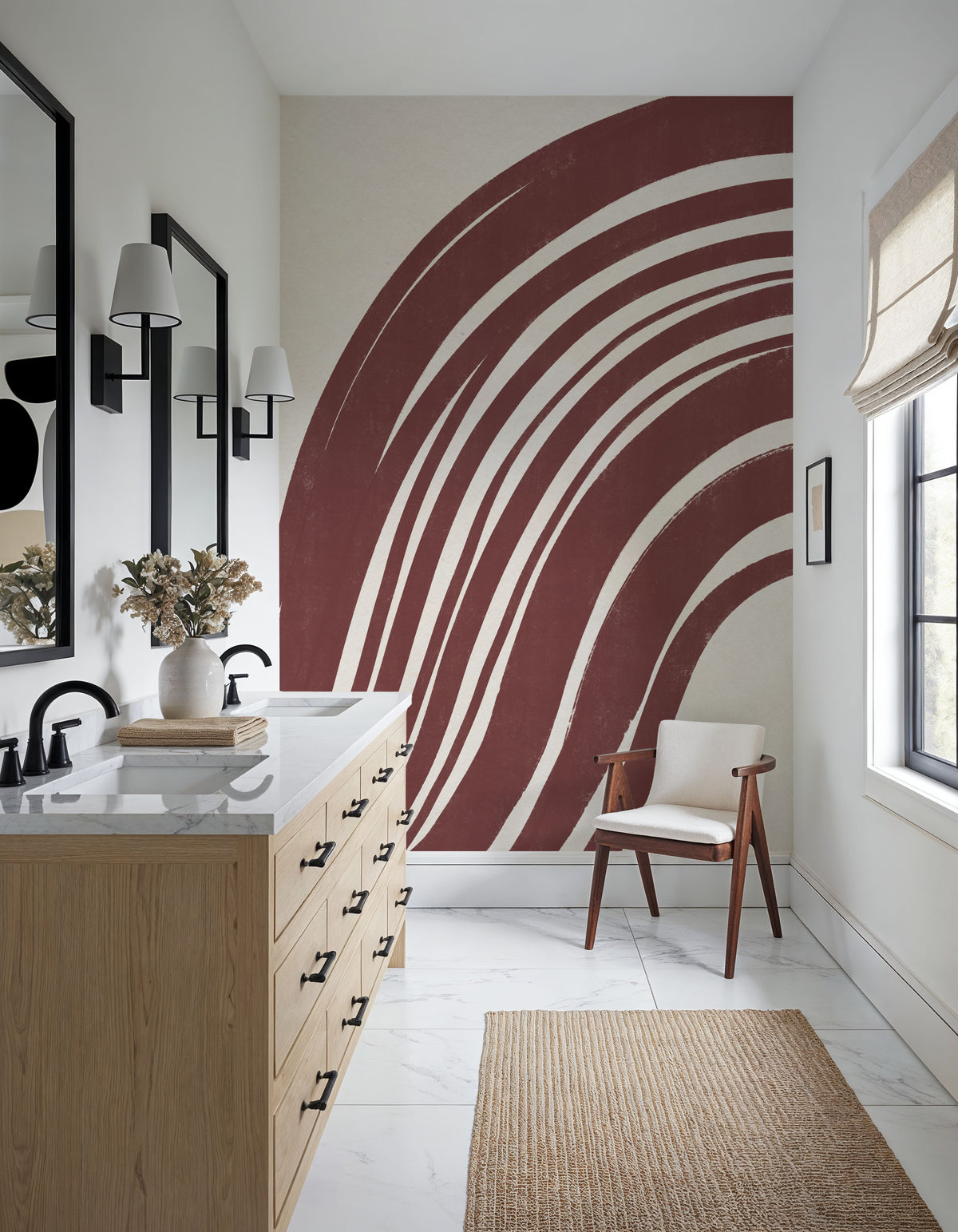 Organic Abstract IV Mural Wallpaper - room preview 02