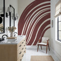Organic Abstract IV Mural Wallpaper - room preview 02