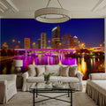 Tampa Skyline Mural Wallpaper - room preview 02