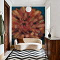 Autumn Blooms III Mural Wallpaper - room preview 02