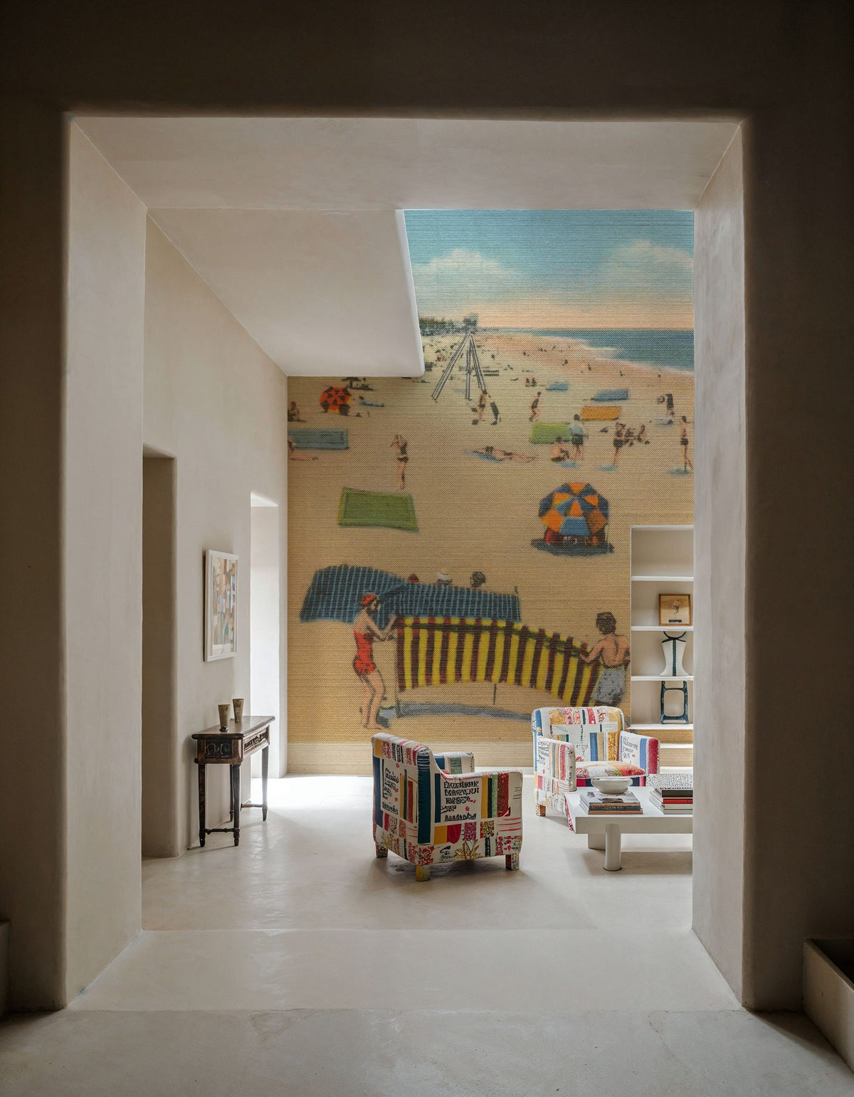 Miami Beach Postcard II Mural Wallpaper - room preview 02