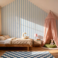 Erie, Sky Blue Mural Wallpaper - room preview 02