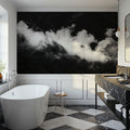 Clouds Rising Mural Wallpaper - room preview 02