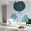 Blue Bay VII Mural Wallpaper - room preview 02