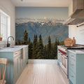Treeline Mural Wallpaper - room preview 02