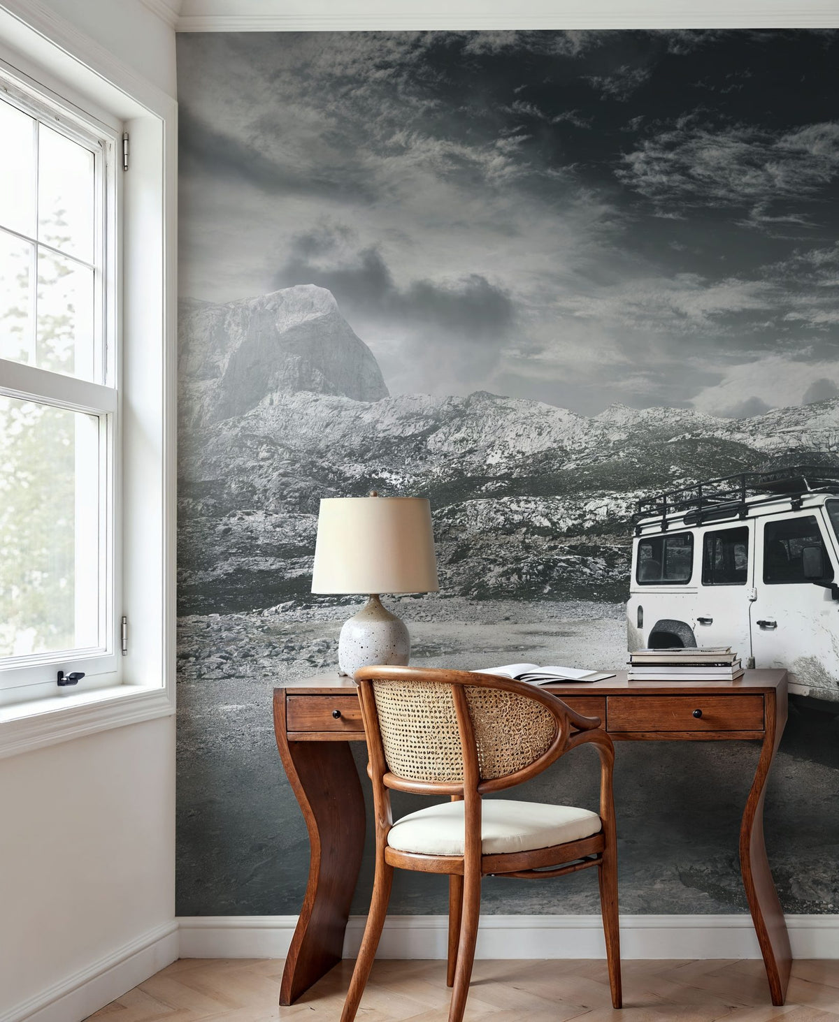 Mountain Expedition Mural Wallpaper - room preview 02