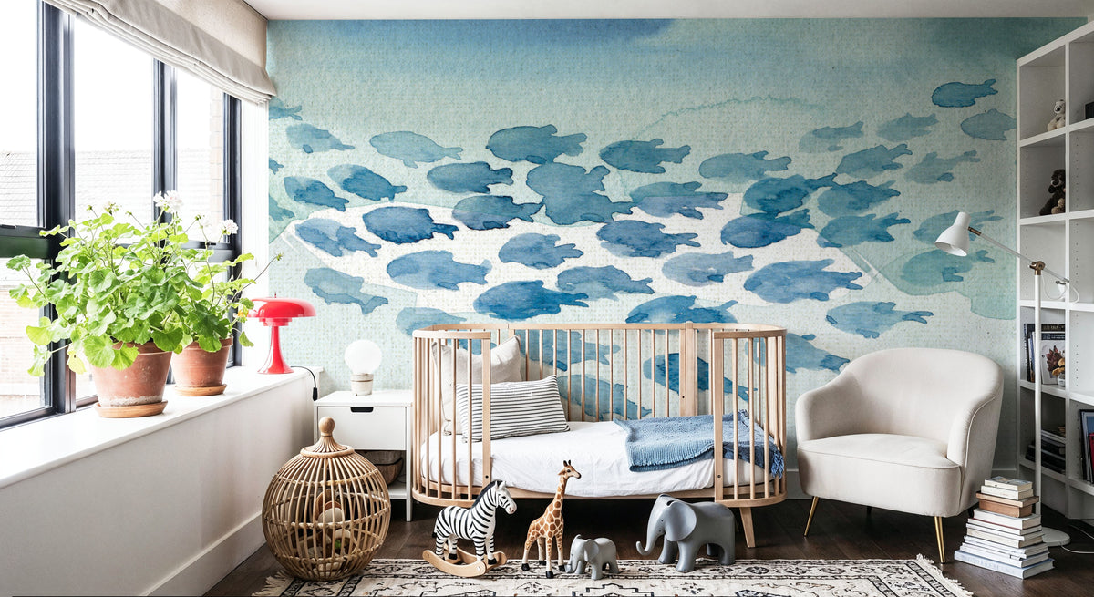 Sea Life I Mural Wallpaper - room preview 02