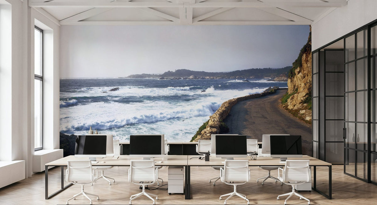 Coastal Journey Mural Wallpaper - room preview 02