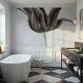 Sepia Tulip II Mural Wallpaper - room preview 02