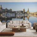 Riverside Heritage Mural Wallpaper - room preview 02