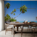 Hirifa Beach Mural Wallpaper - room preview 02