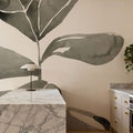 Fiddle Leaf III Mural Wallpaper - room preview 02