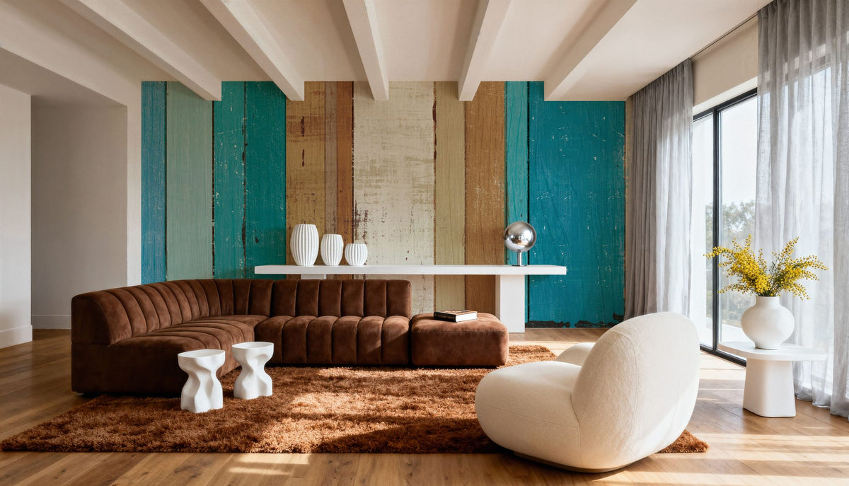 Beachscape VIII Mural Wallpaper - room preview 02