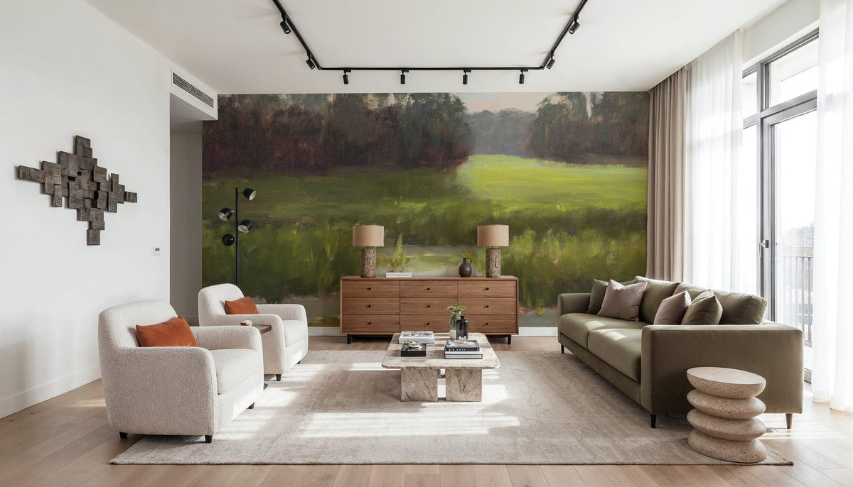 Sunrise Over the Marshes Mural Wallpaper - room preview 02