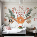 Winter Warmth VII Mural Wallpaper - room preview 02