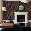 Zen Beach Dark Mural Wallpaper - room preview 02