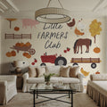 Harvest Village VI Mural Wallpaper - room preview 02