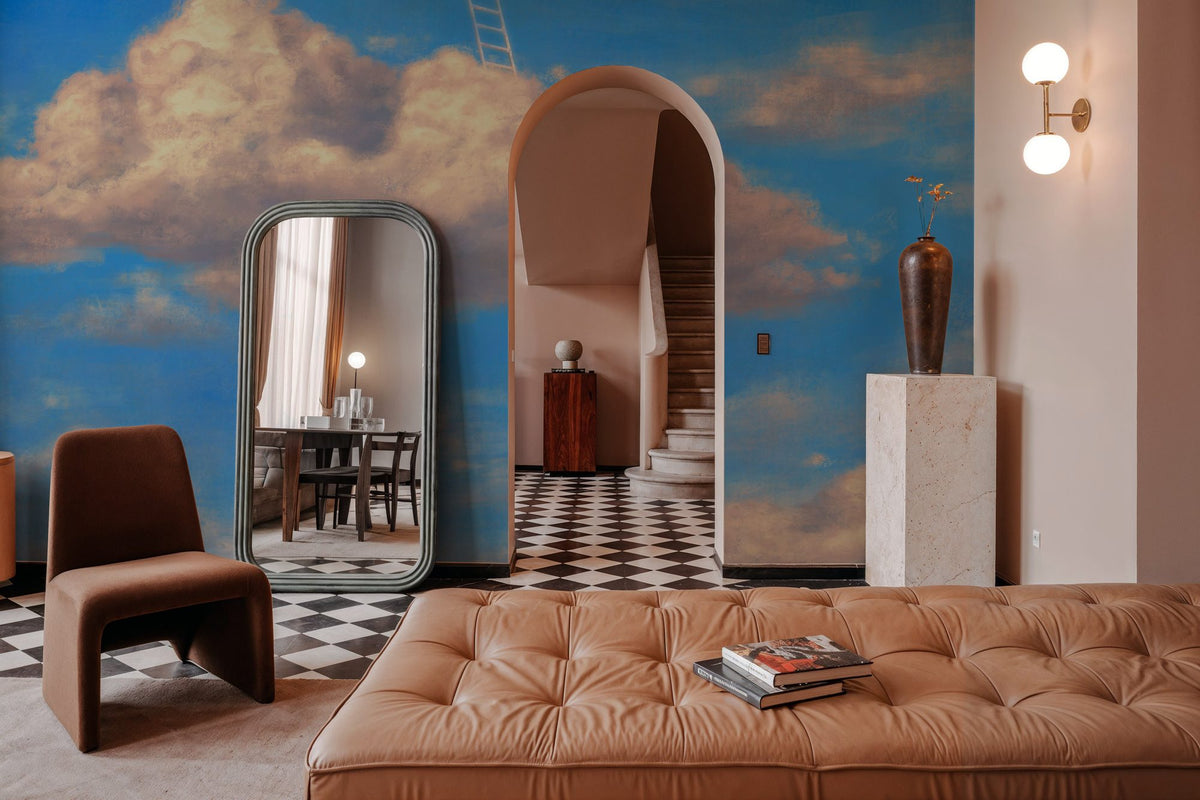 Sky Ladder Mural Wallpaper - room preview 02