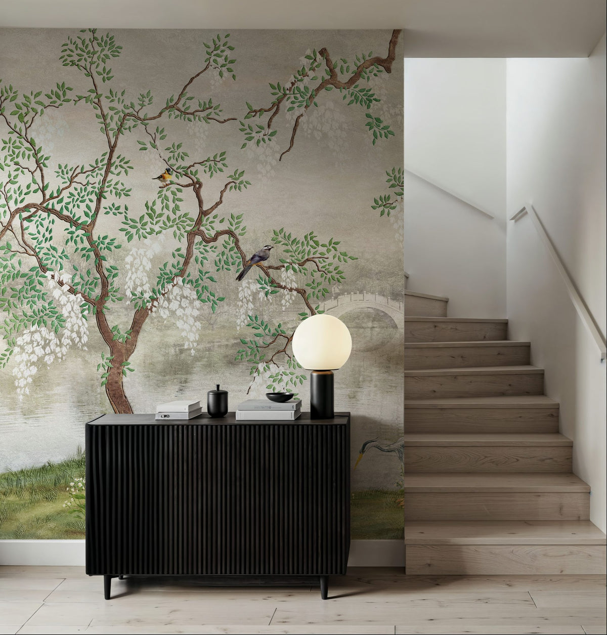 Lakeside View Mural Wallpaper - room preview 02