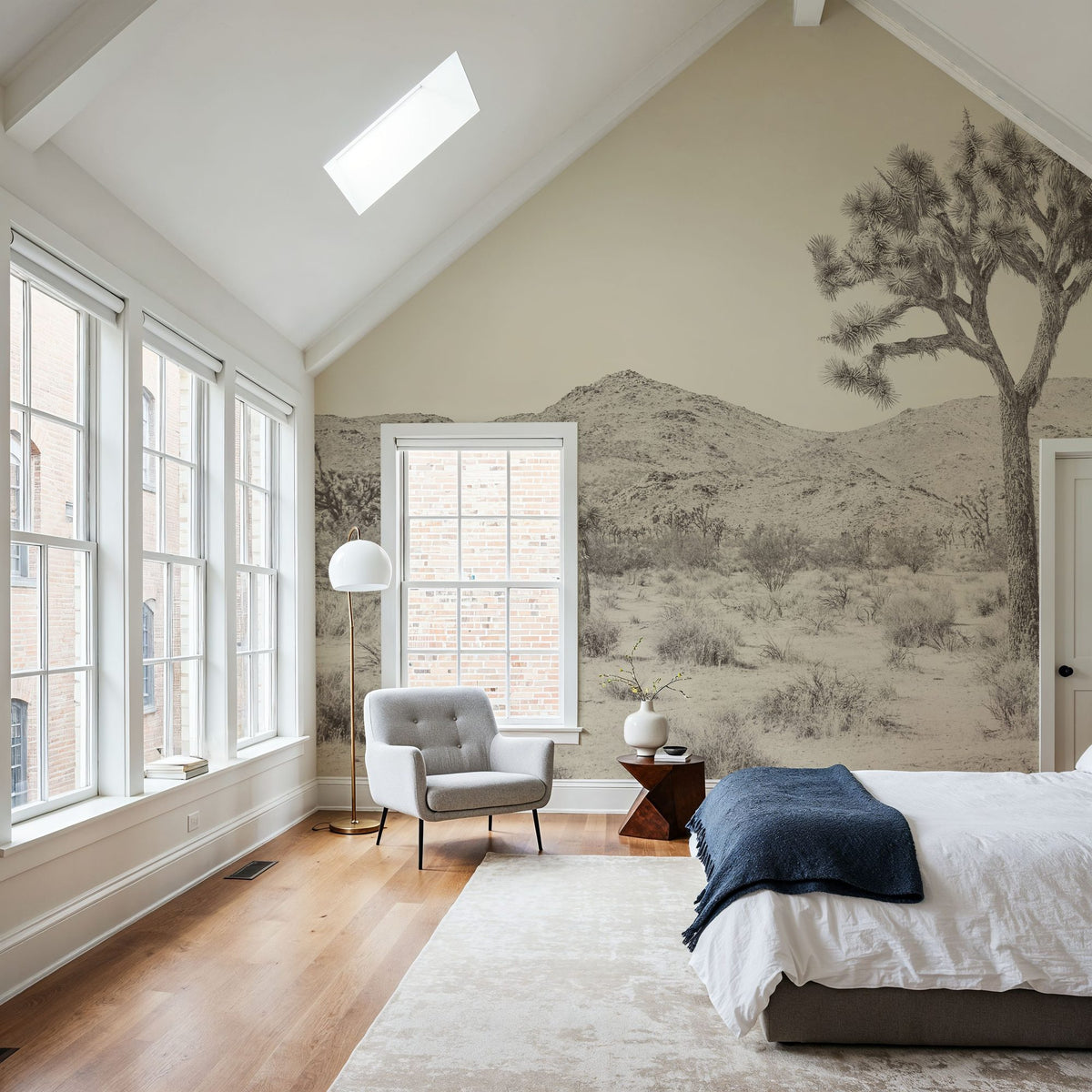 Joshua Tree Focus Mural Wallpaper - room preview 02