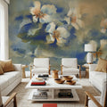 Whisper Bloom Mural Wallpaper - Neutral Tone - room preview 02