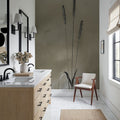 Glass Plate Botanical IV Mural Wallpaper - room preview 02