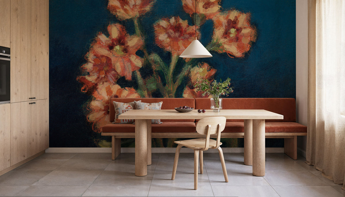 Autumn Blooms II Mural Wallpaper - room preview 02