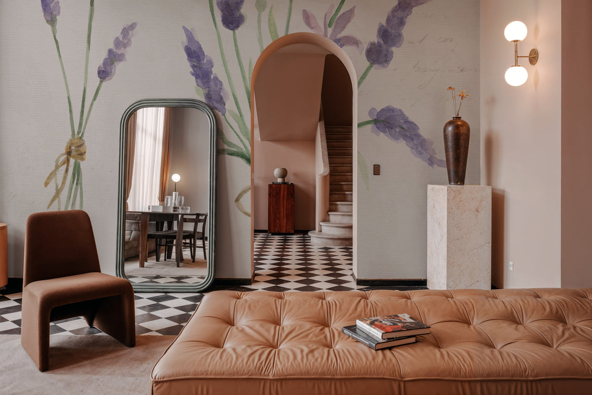 Lavender Fields VIII Mural Wallpaper - room preview 02