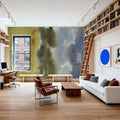 Cape Cod Abstract Honeybloom Mural Wallpaper - room preview 02