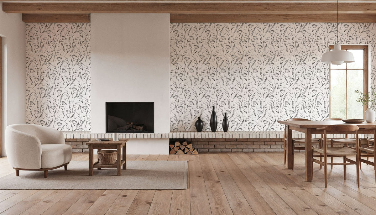 Snowshill Mural Wallpaper - room preview 02
