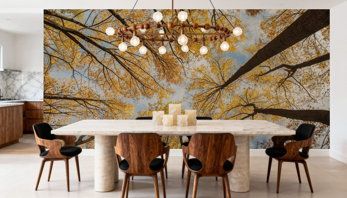 Towering Trees III Mural Wallpaper - room preview 02