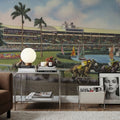 Greetings From Gulfstream Park Mural Wallpaper - room preview 02